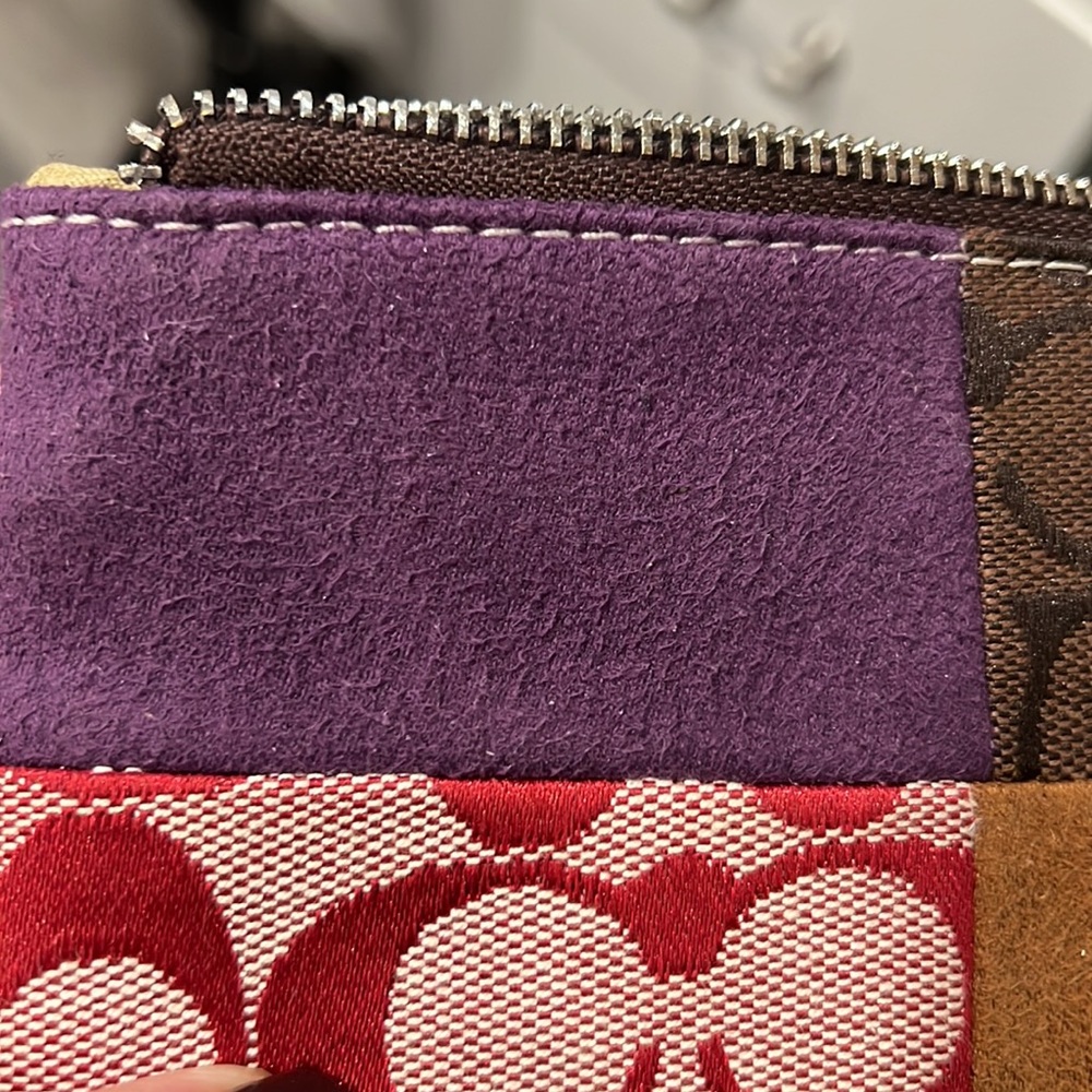 Coach Patchwork Wristlet - Picture 4 of 6